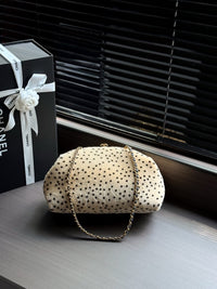 26A Pony Hair Clutch with Chain