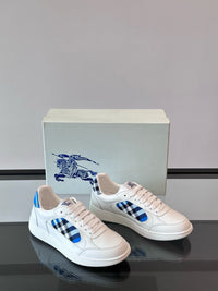 Terrace Leather Check Sneakers