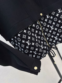 26S Monogram Accent Zip-Up Jacket
