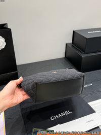 Denim Clutch Bag