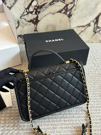 25B Top Handle Flap Bag