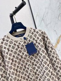 26S Brushed Monogram Cardigan