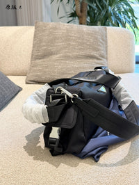 Re-Nylon & Saffiano Leather Shoulder Bag