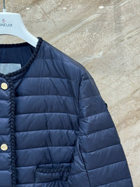 26S Braided Trim Short Down Jacket