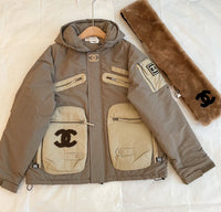 Logo Puffer Jacket