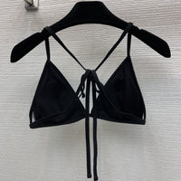 Monogram Triangle Bikini Set