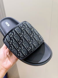 Oblique Slide Sandals