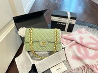 Velvet Flap Bag