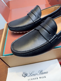 Leather Summer Walk Loafers