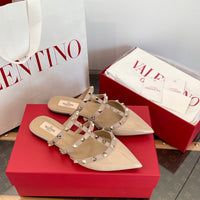 Garavani Rockstud Flat Mules
