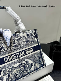 Book Tote Toile De Jouy