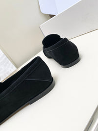Suede Loafers
