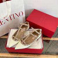 Garavani Rockstud Ballet Flats