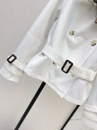 Tropical Gabardine Swarby Trench Jacket