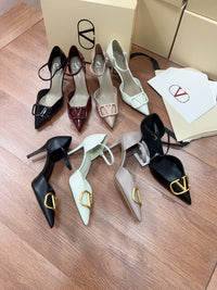 Signature D'Orsay Patent Leather Pumps