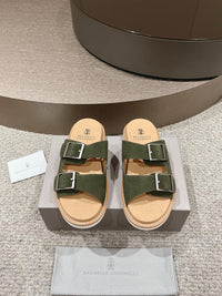 Suede Sandals