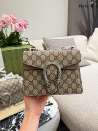 Dionysus Canvas Shoulder Bag