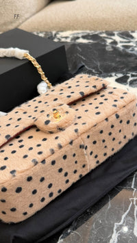 Leopard Medium Flap Bag