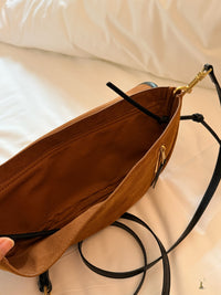 Soft Triomphe Little Halfmoon Bag