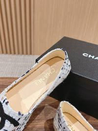 Tweed Leather Espadrilles