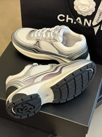 Logo Metallic Trainers