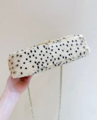 Polka Dot Flap Bag