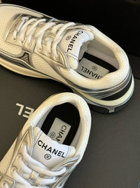 Logo Metallic Trainers