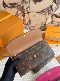 Emilie Wallet Monogram Canvas