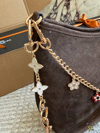 Laurel Suede Shoulder Bag