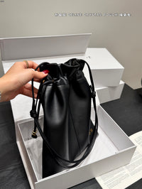 Small Crystal Pouch in Lambskin