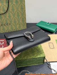 Dionysus Leather WOC Chain Bag