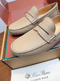 Leather Summer Walk Loafers