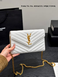 Monogram Envelope Chain Wallet