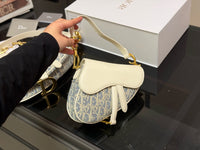 Oblique Saddle Bag