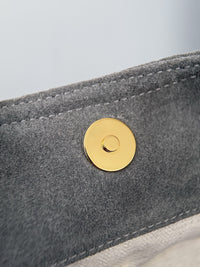 26C Suede Shopping Tote