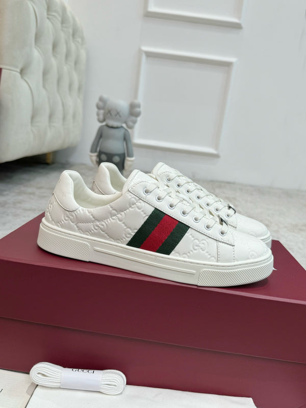 Ace Embossed Sneakers
