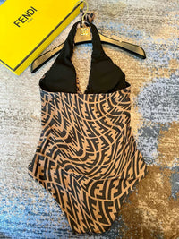 Logo One Piece Swimsuit