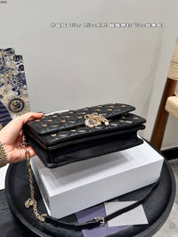Miss Caro Butterfly Studded WOC Chain Bag