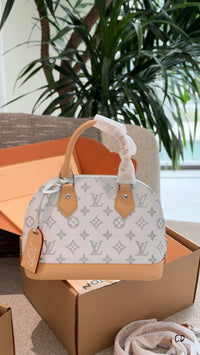Alma BB Bag Monogram Pearly