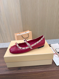 Garavani Mary Jane Rockstud Ballerinas