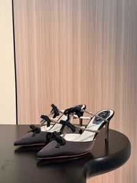 Caovilla Satin Sandals