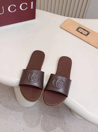 Interlocking Leather Sandals