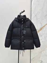 26S Re-Nylon Hooded Down Jacket