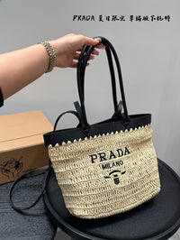 Raffia Tote Bag