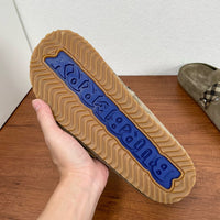 Check Suede Urchin Clogs