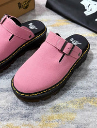 Suede Slingback Mule