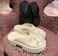 Platform Slide Sandals