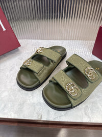 Canvas Slide Sandals