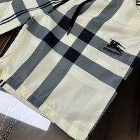 Check Print Swim Shorts