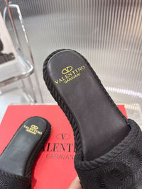 VLogo Espadrille Slides